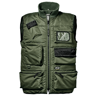 KAISER bodywarmer, DARK GREEN