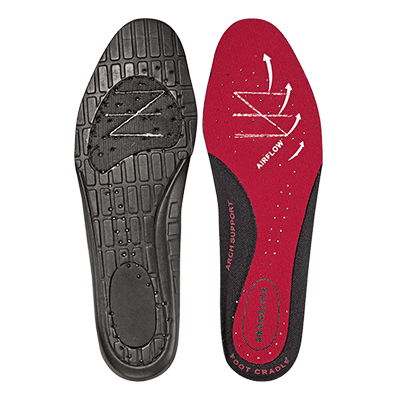 AIRBLOCK footbed, RED