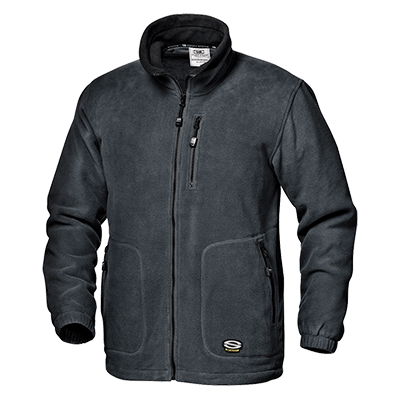 MICROFLEECE blouson, DARK GREY