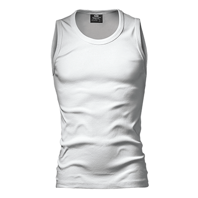 BAHIA undershirt, WHITE