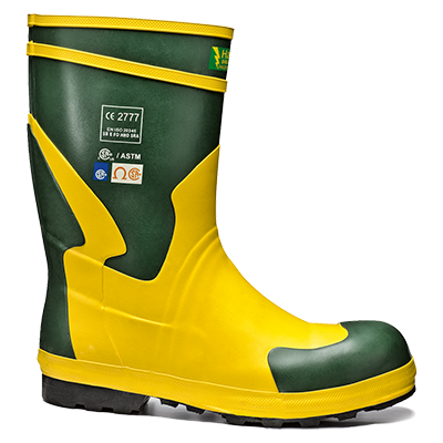 DIELECTRICAL boot 9726, YELLOW/GREEN