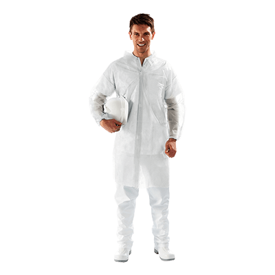POLIFILM coat, WHITE