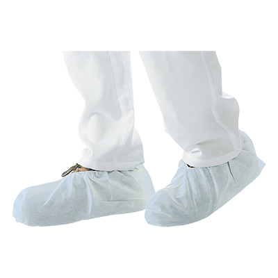CHEMTEX shoe covers (box 100pcs), WHITE
