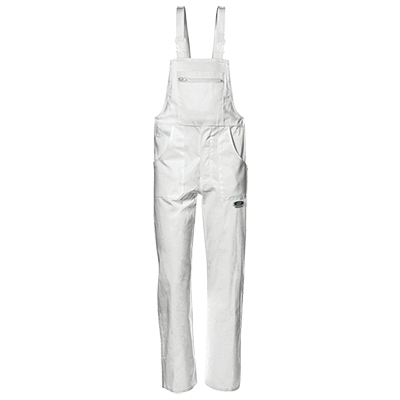 SYMBOL bib-trousers white, WHITE