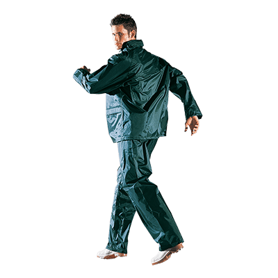 CAYENNE rain set, DARK GREEN