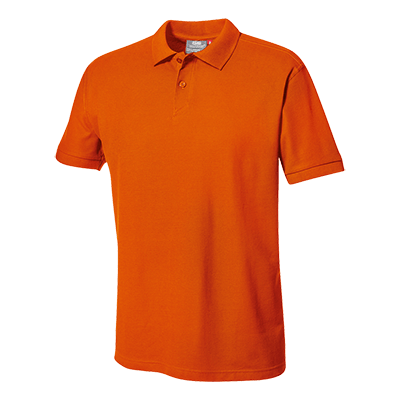 SIRFLEX polo shirt, ORANGE