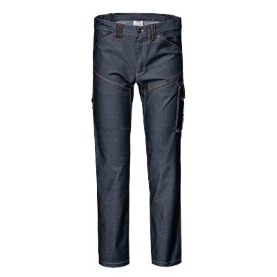 SYMBOL DENIM STRETCH trousers, INDIGO