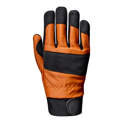 ARMOUR glove, HI-VIS ORANGE/BLACK