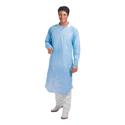 POLIETIL tunic (50 pcs), LIGHT BLUE