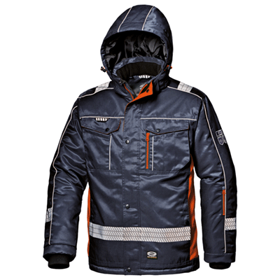 GRIZZLY jacket, BLUE/ORANGE