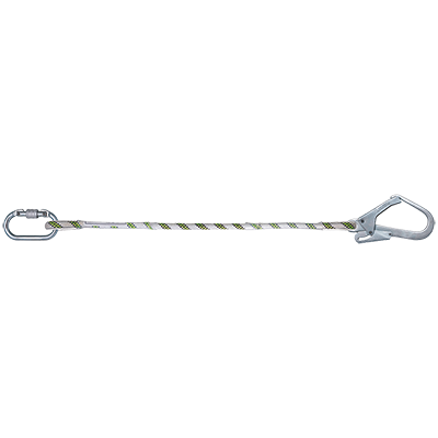 Braided rope lanyard