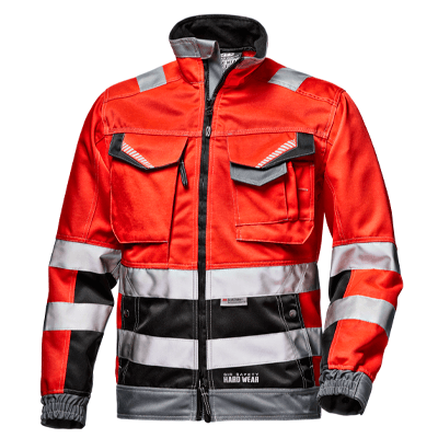 RUSH jacket, HI-VIS RED