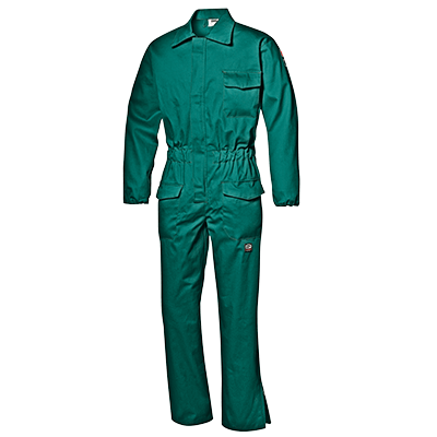 FLAME RETARDANT coverall, EMERALD GREEN