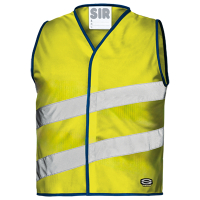 JEROME waistcoat, HI-VIS YELLOW