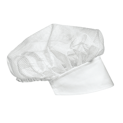 Ladies' cap, WHITE