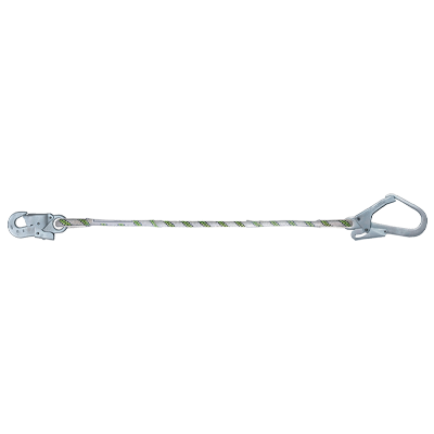 Braided rope lanyard