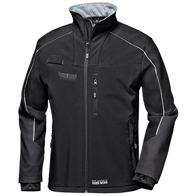 SHARK SOFTSHELL jacket, BLACK