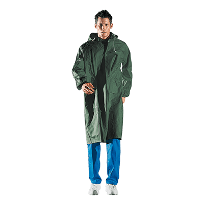 OCEAN raincoat, DARK GREEN