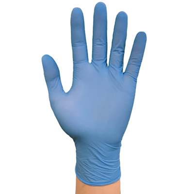 ABENA CLASSIC NITRILE glove, LIGHT BLUE