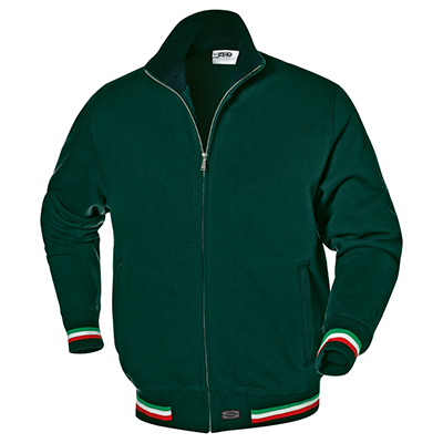 TRICOLORE sweatshirt, DARK GREEN