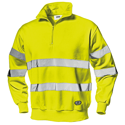 RUNNER sweatshirt, HI-VIS YELLOW