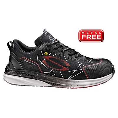 FUZZY low shoe, BLACK
