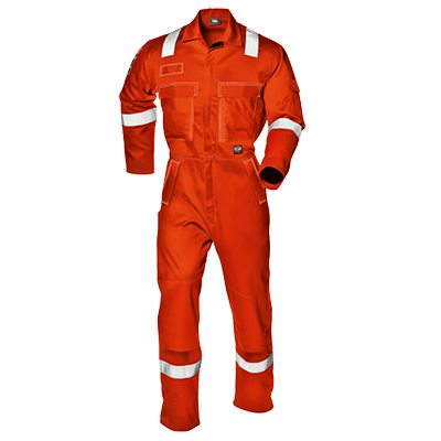 LIGHT CARBOFLAME coverall, ORANGE