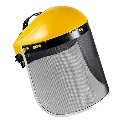 MESH metal shield with harness