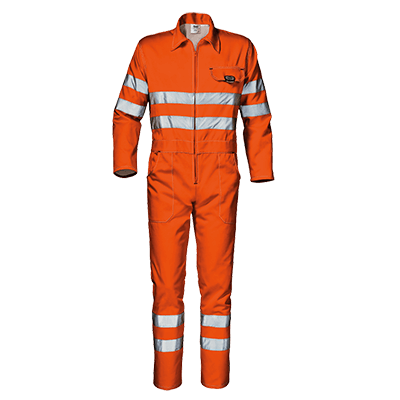 VELVET COverall, HI-VIS ORANGE