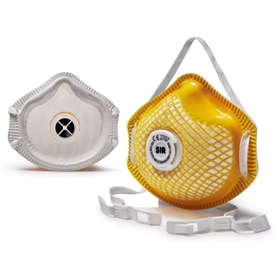 Mesh respirator FFP3 NR D w/v