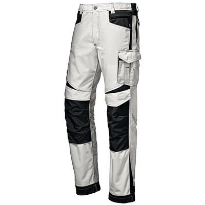 INDUSTRIAL trousers, WHITE