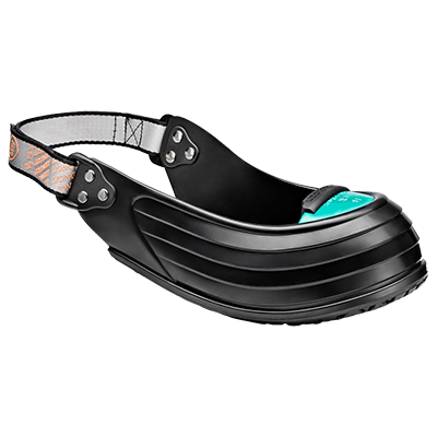 Safety overshoes LG08, BLACK