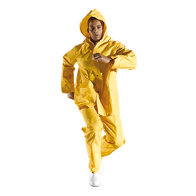 OCEAN rain set, YELLOW