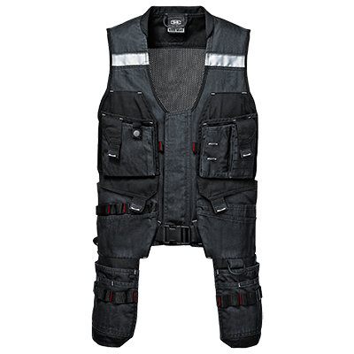 Heavy waistcot denim, BLUE