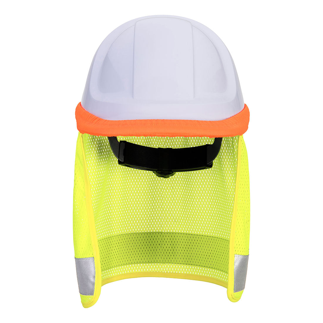 Osłona na kark w kolorze ostrzegawczym — Żółty