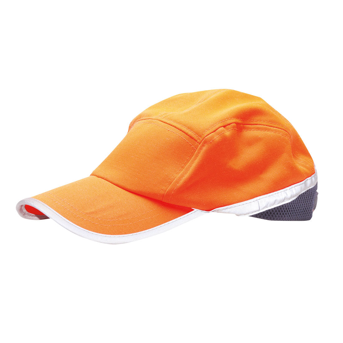 Czapka baseballowa odblaskowa — Pomarańczowy/Granat
