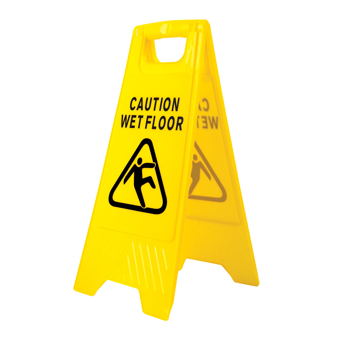 Znak ostrzegawczy Wet Floor — Żółty