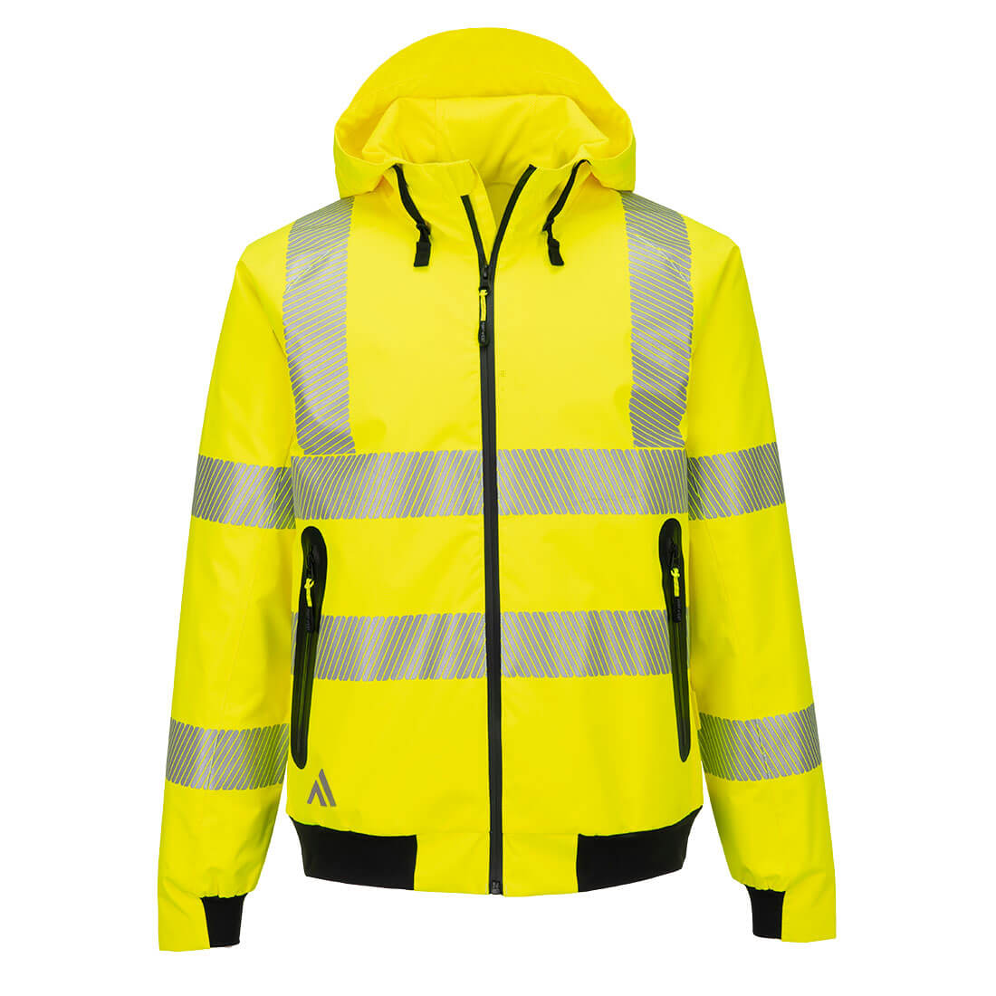 Bluza przeciwdeszczowa ostrzegawcza KX3 Sport Bomber — Żółty