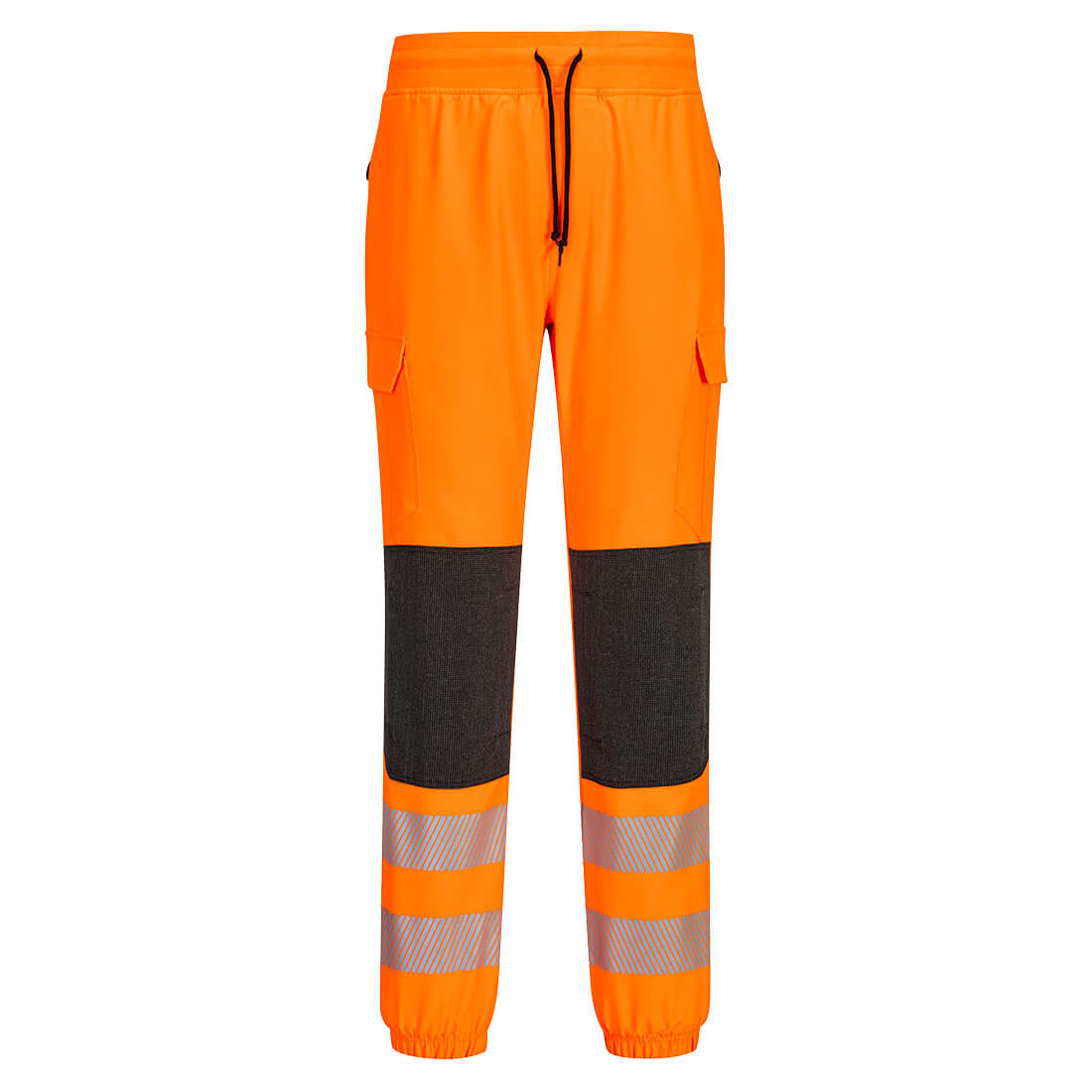 Spodnie ostrzegawcze PW3 Flexi Jogger — Pomarańczowy/Czarny