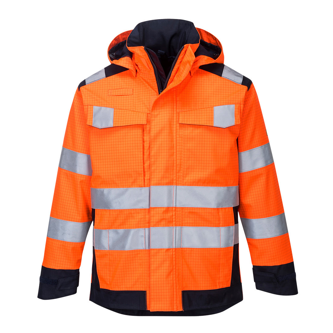 Kurtka Modaflame Multi Norm Arc — Pomarańczowy/Granat