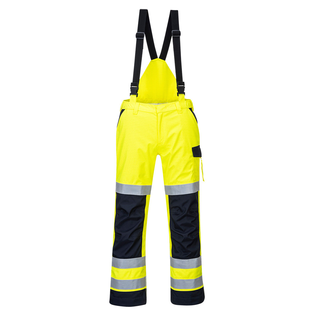 Ogrodniczki Modaflame Multi Norm Arc — Żółty/Granatowy
