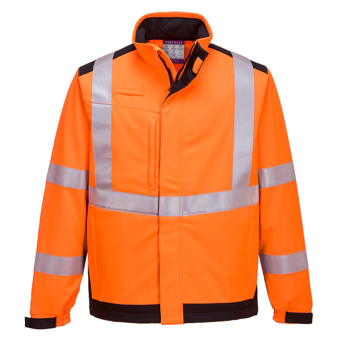 Softshell Modaflame Multi Norm Arc — Pomarańczowy/Granat