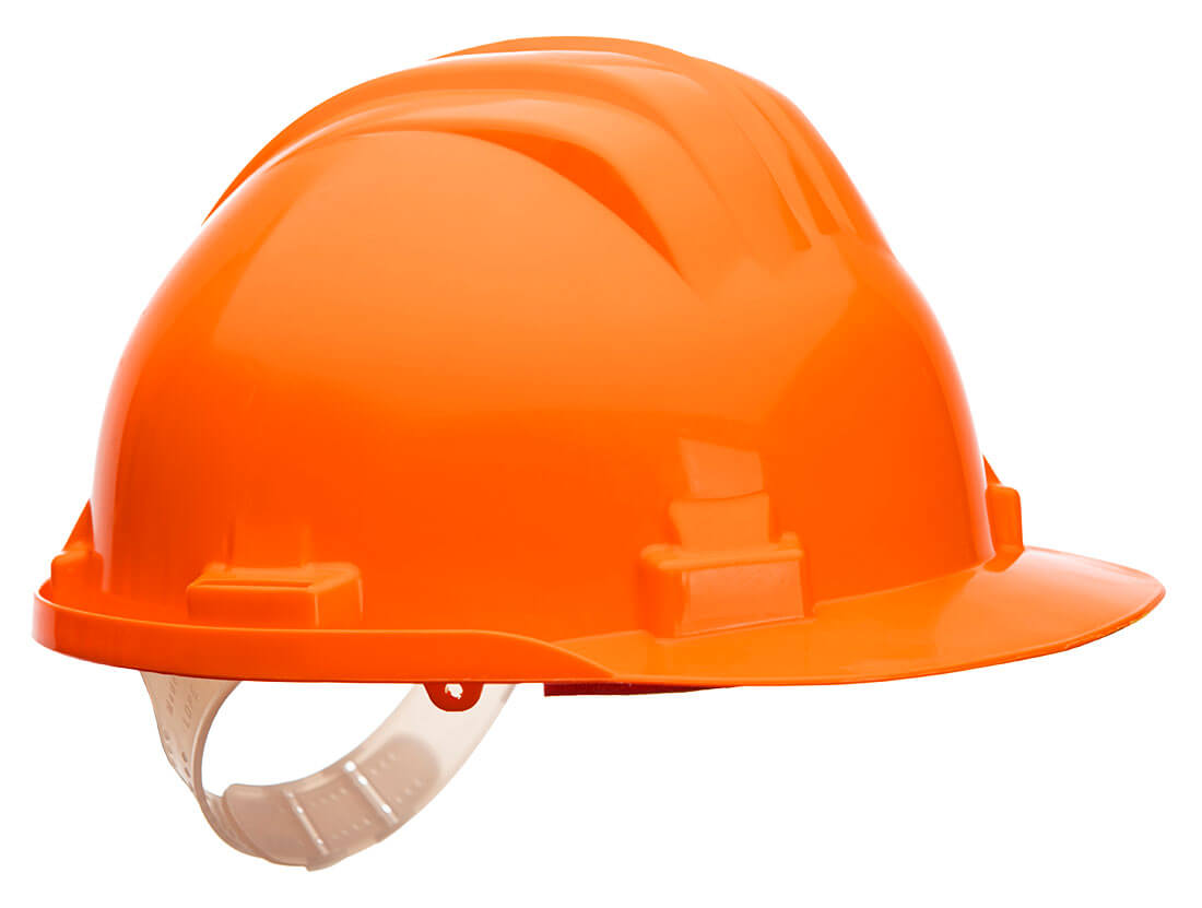 Hełm ochronny Work Safe — Pomarańczowy