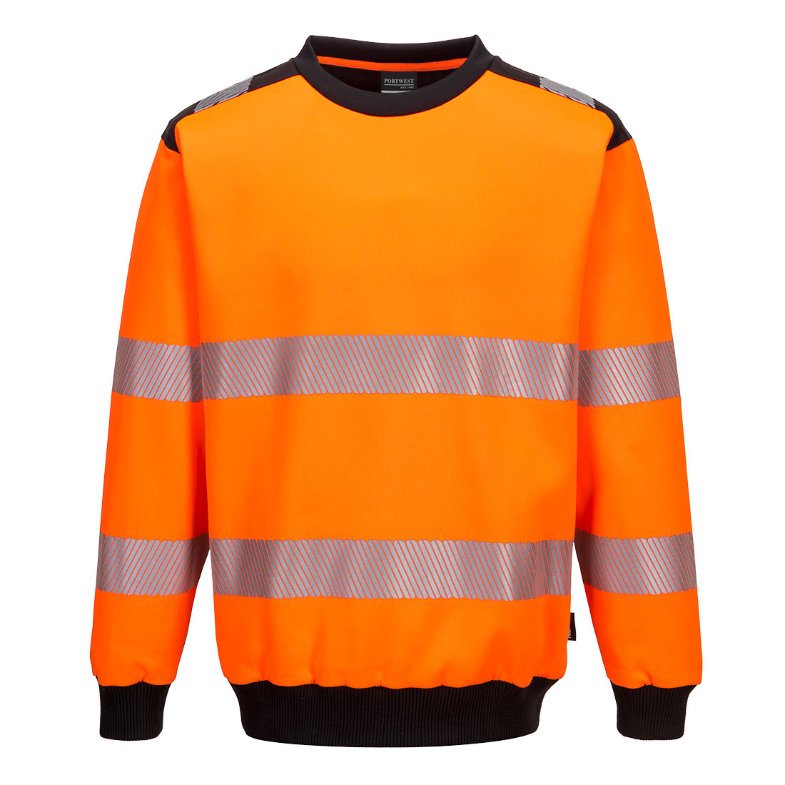 Bluza ostrzegawcza PW3 — Pomarańczowy/Czarny