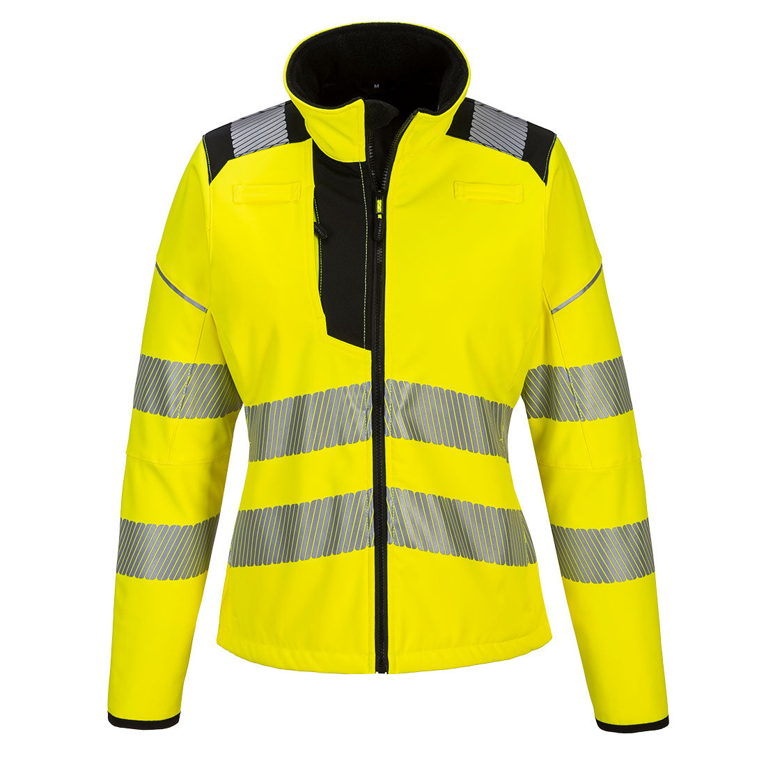 Softshell damski PW3 — Żółty/Czarny