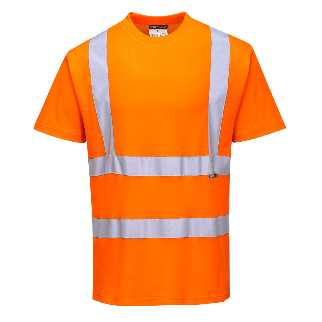 T-shirt Cotton Comfort — Pomarańczowy