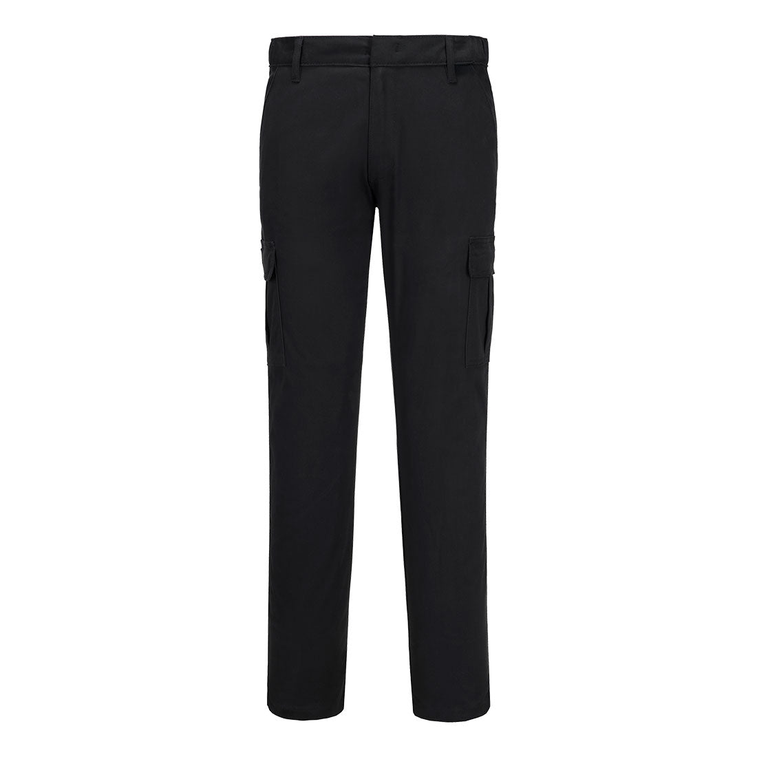 Spodnie bojówki Slim Stretch — Czarny