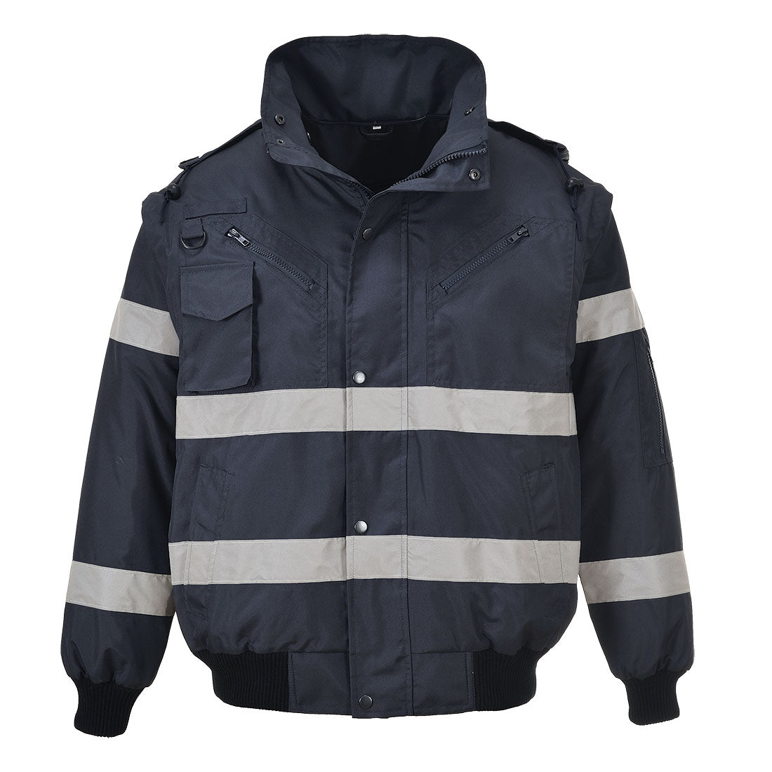 Kurtka Bomber Iona 4 w 1 — Granatowy