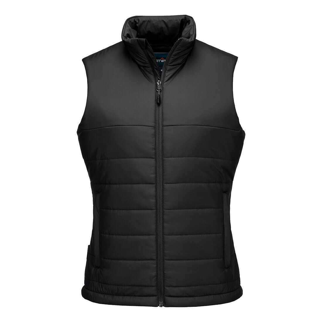 Women's Insulated Baffle Gilet — Czarny