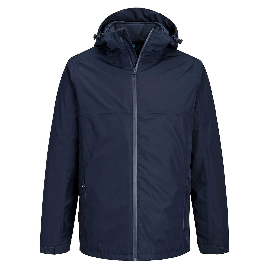Professional 3in1 Rain Jacket — Granatowy